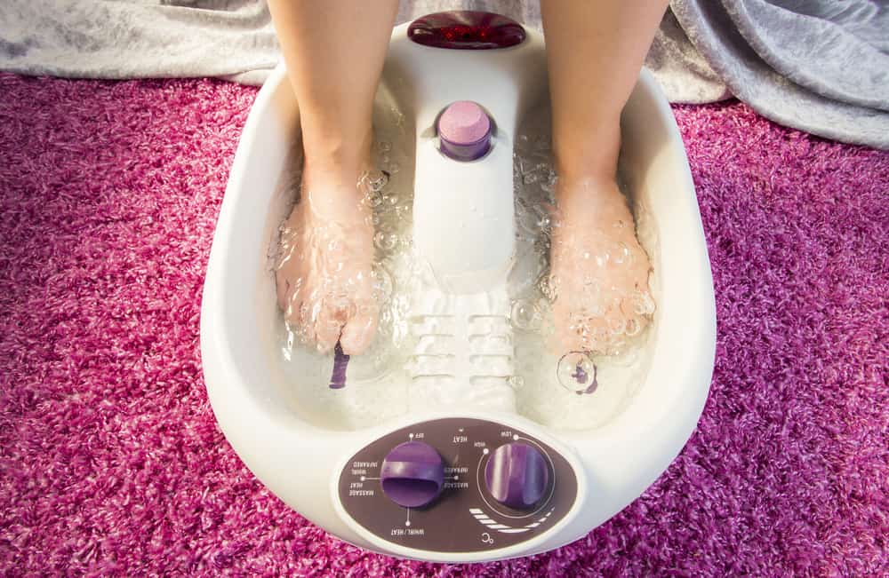 Foot bath massage